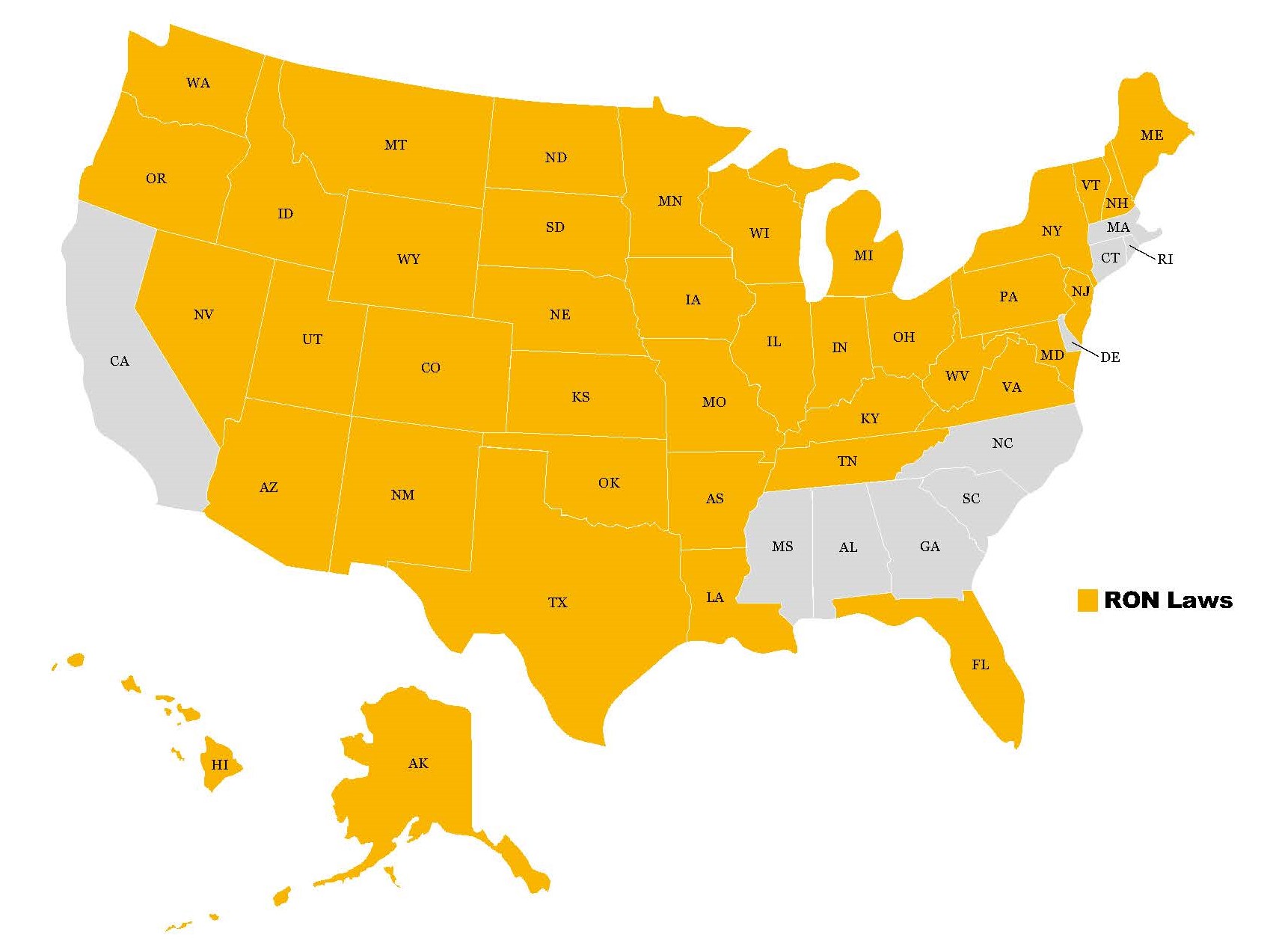 Maine Becomes 40th State With RON Legislation – Land Title Association ...